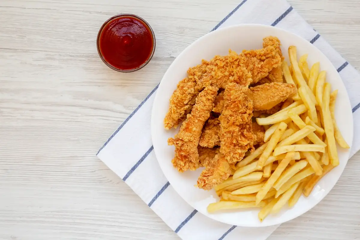 Seau de 10 pièces tenders
